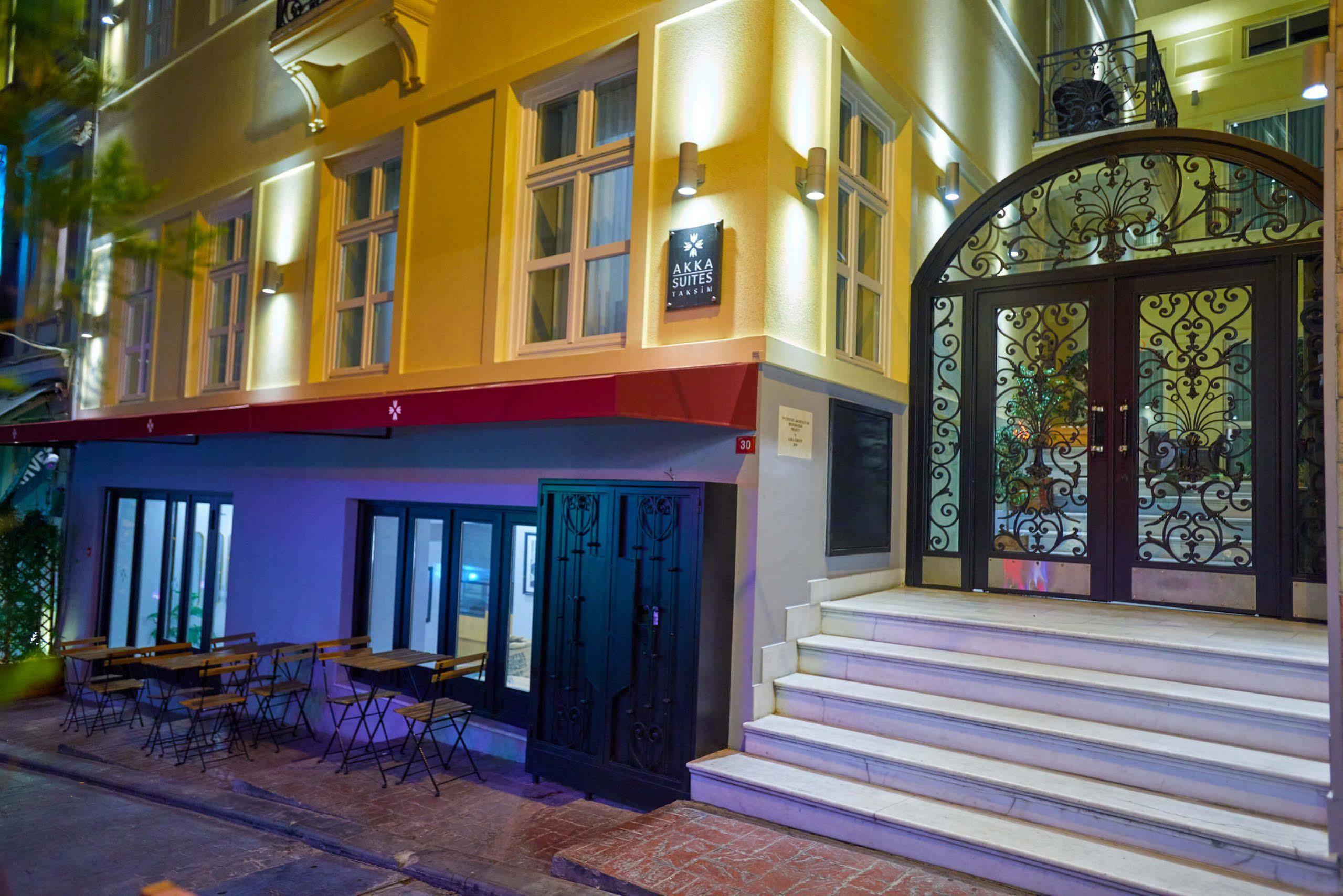 Akka Suites Taksim-Special Class Istanbul Exterior photo